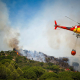 Helicóptero durante un incendio forestal, a 26 de junio de 2026, en Tiana, Barcelona, Catalunya (España). Kike Rincón - Europa Press