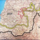 Mapa de la zona de seguridad del sur de Líbano en la que tendrá presencia militar Israel OFICINA DEL PRIMER MINISTRO DE ISRAEL