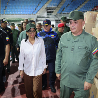 La presidenta encargada de Venezuela, Delcy Rodríguez JUAN CARLOS / PRESIDENCIA VENEZUELA