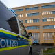 Imagen de archivo de un vehículo policial en Alemania.  Hendrik Schmidt/dpa