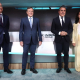 El nuevo CEO de Indra, Josep Maria Recasens, y el presidente ejecutivo de Indra, Ángel Simón Grimaldos. Eduardo Parra - Europa Press