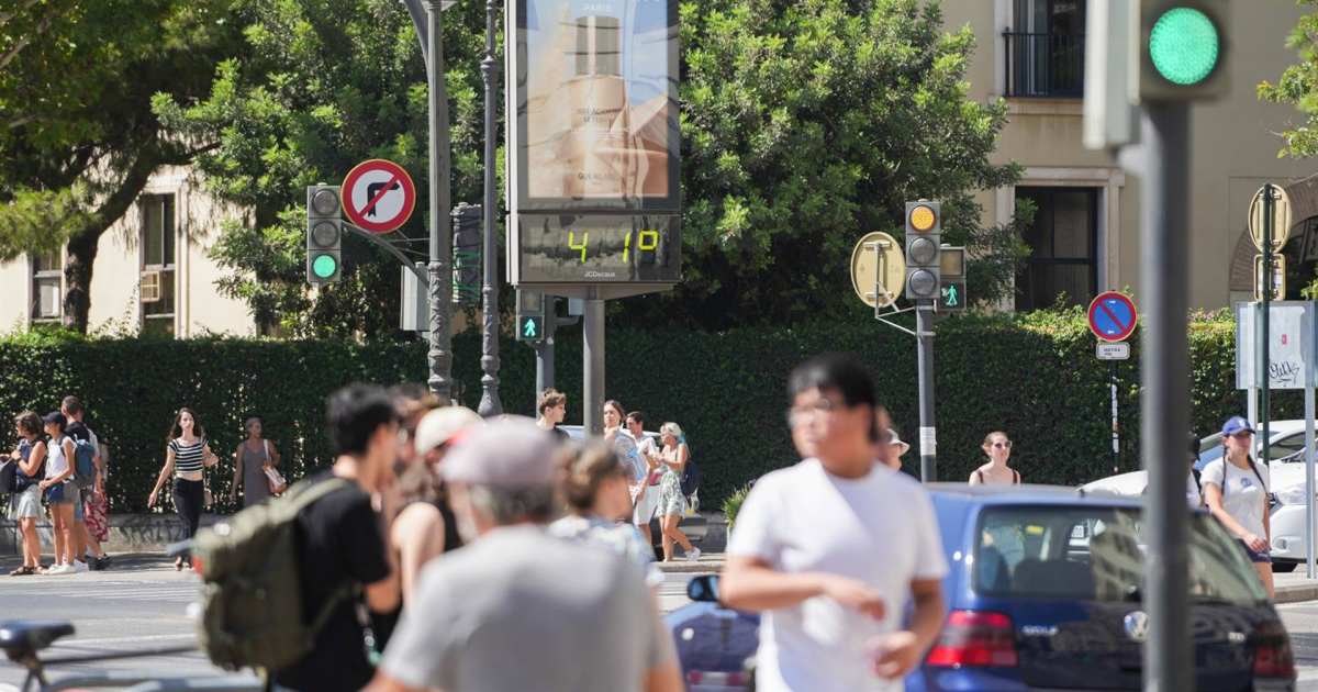 AEMET warns of a new heat wave with highs of up to 42 degrees starting Tuesday