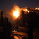 Un incendio arrasa un edificio dañado en un ataque combinado masivo ruso en Kiev, Ucrania Europa Press/Contacto/Danylo Antoniuk