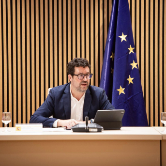 El secretario de Estado de Trabajo, Joaquín Pérez Rey MINISTERIO DE TRABAJO El secretario de Estado de Trabajo, Joaquín Pérez Rey MINISTERIO DE TRABAJO