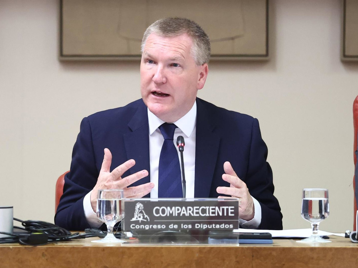 El comisario europeo responsable de Democracia, Justicia, Estado de Derecho y Protección de los Consumidores, Michael McGrath, comparece en el Congreso de los Diputados, a 21 de abril de 2026. Eduardo Parra - Europa Press El comisario europeo responsable de Democracia, Justicia, Estado de Derecho y Protección de los Consumidores, Michael McGrath, comparece en el Congreso de los Diputados, a 21 de abril de 2026. Eduardo Parra - Europa Press