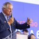 El presidente y consejero delegado de Acciona, José Manuel Entrecanales, en el acto de presentación de la Línea 6 del metro de São Paulo (Brasil). ROBSON SANTOS