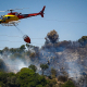 EuropaPress 7624914 helicopteros incendio forestal 26 junio 2026 tiana barcelona catalunya