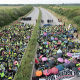 Cortes de carreteras para protestar contra Alternativa para Alemania (AfD) en Érfurt Michael Reichel/dpa