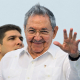 El expresidente de Cuba Raúl Casrto. DESMOND BOYLAN