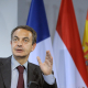 FILED - 22 February 2009, Berlin: FILE PHOTO - Spanish Prime Minister Jose Luis Rodriguez Zapatero speaks at a press conference at the Chancellery in Berlin. Photo: Soeren Stache/dpa Soeren Stache/dpa