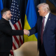 Volodimir Zelenski y Donald Trump. -/Ukrainina Presidency/dpa