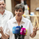 La ministra de Vivienda, Isabel Rodríguez, durante su atención a medios en Almagro. EUSEBIO GARCÍA DEL CASTILLO/EUROPA PRESS
