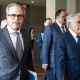 El ministro de Exteriores de Pakistán, Ishaq Dar, durante una reunión en Nueva York del Consejo de Seguridad.  Europa Press/Contacto/Lev Radin