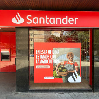 Oficina especializada en la atención al sector agro. SANTANDER