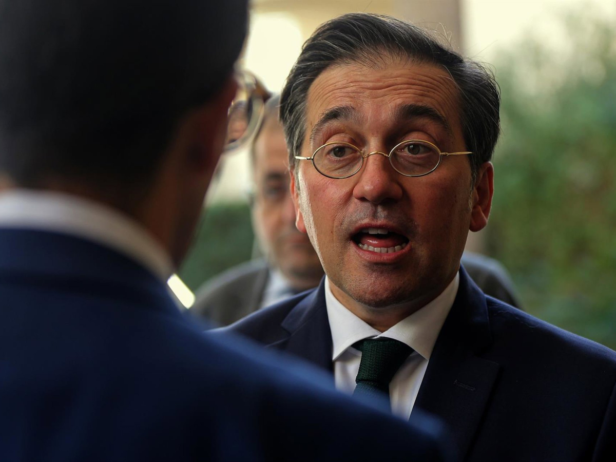 The Minister of Foreign Affairs, José Manuel Albares Marwan Naamani/ZUMA Press Wire/d / DPA