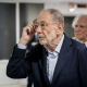 El exsecretario general de la OTAN Javier Solana, a su llegada a un diálogo, en el Círculo de Bellas Artes, a 27 de mayo de 2024, en Madrid (España).  A. Pérez Meca - Europa Press