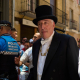 El alcalde de Pamplona, Joseba Asiron, durante la Procesión de San Fermín. Eduardo Sanz - Europa Press