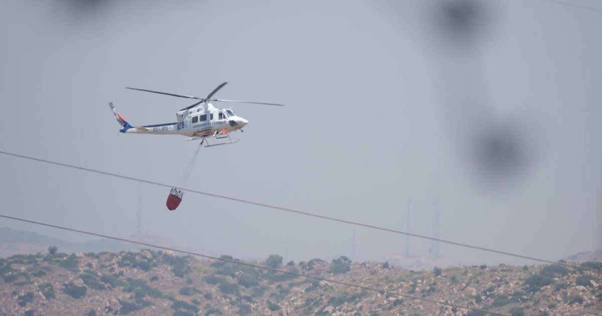The CGE urges to call 112 and get to safety as a first reaction to a forest fire