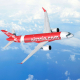 Avión de AirAsia. AIRASIA