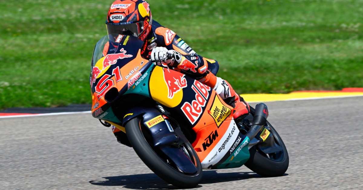 Brian Uriarte wins in Sachsenring by only 63 thousandths