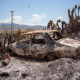 Imágenes de la zona afectada por el incendio de Los Gallardos. A 12 de julio de 2026 en Los Gallardos, Almería Francisco J. Olmo - Europa Press
