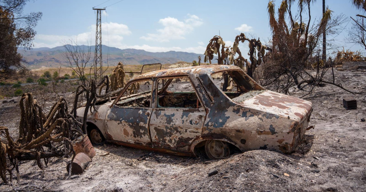 Three new victims identified in the Los Gallardos fire: a Belgian couple and a British citizen