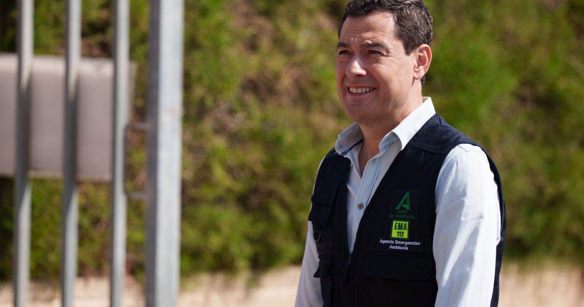 Juanma Moreno declares the Los Gallardos fire controlled after five days of intense fight against the flames