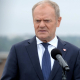 El primer ministro de Polonia, Donald Tusk, ofrece declaraciones.  Europa Press/Contacto/Fot.Tedi/Newspix.Pl