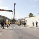 Pedro Sánchez asiste a la demolición de la Verja de Gibraltar EUROPA PRESS