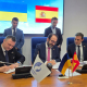 Indra Group ha firmado un acuerdo de intenciones con el proveedor de servicios de navegación aérea de Ucrania, UkSATSE, a 15 de julio de 2026. INDRA GROUP