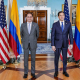 El vicepresidente electo de Colombia, José Manuel Restrepo, junto al secretario de Estado de Estados Unidos, Marco Rubio MARCO RUBIO EN X