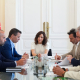 Reunión de JUPOL y JUCIL con la presidenta de la Comunidad de Madrid, Isabel Díaz Ayuso