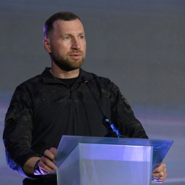 El general ucraniano Yevheni Jmara. Europa Press/Contacto/Marianna Kotyk