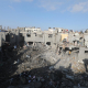 Daños materiales tras un bombardeo de Israel en julio de 2026 contra el campamento de refugiados de Bureij, en el centro de la Franja de Gaza, a pesar del alto el fuego pactado en octubre de 2025 (archivo) Europa Press/Contacto/Moiz Salhi