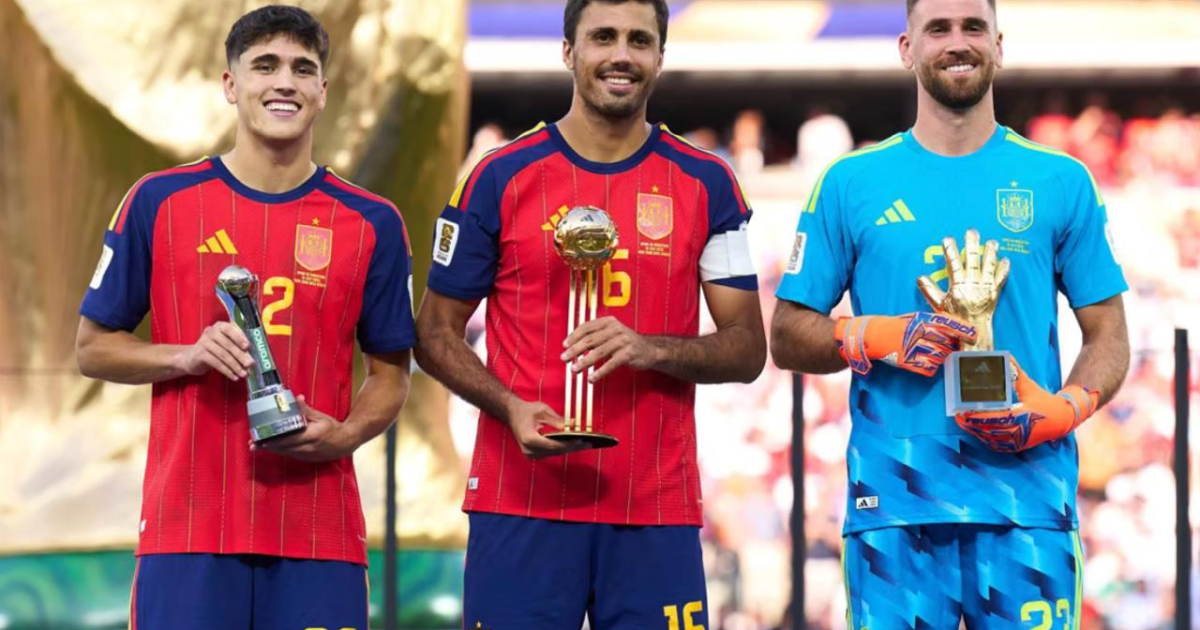 Spain dominates the individual awards of the 2026 World Cup: Best Young Player, Best Goalkeeper, and Best Player of the tournament.