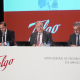 El presidente de Talgo, José Antonio Jainaga (c), durante la Junta General de Accionistas de Talgo, en Arkabia, a 2 de junio de 2026, en Vitoria, Álava  Iñaki Berasaluce - Europa Press