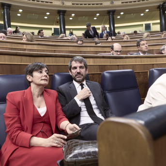 La ministra de Vivienda, Isabel Rodríguez, y el ministro de Cultura, Ernest Urtasun | EuropaPress