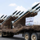 Misiles expuestos en un desfile militar de los rebeldes hutíes en Yemen Europa Press/Contacto/Mohammed Mohammed