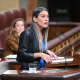 La portavoz de Junts en el Congreso, Miriam Nogueras. Gustavo Valiente - Europa Press