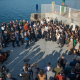 Acto de homenaje a los fallecidos en el naufragio del 'Villa de Pitanxo', a 17 de febrero de 2023, en Marín, Pontevedra, Galicia (España). Gustavo de la Paz - Europa Press