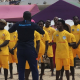Imagen de un curso de formación de socorristas en Ghana. WILLIAM WEISS/OMS