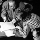Imagen de la Conferencia Internacional de la Salud, celebrada en Nueva York en junio y julio de 1946, fue la sede Donde se finalizó y firmó la Constitución de la OMS. OMS