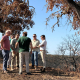 Asaja muestra sobre el terreno a la Junta la devastación de los incendios del Andévalo