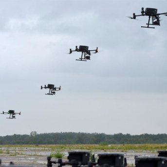 Drones utilizados por Ucrania. Imagen de archivo -/Ukrinform/dpa Drones utilizados por Ucrania. Imagen de archivo -/Ukrinform/dpa