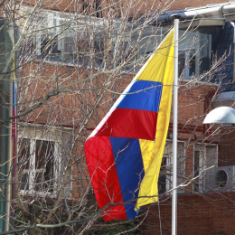 Bandera de Colombia en una imagen de archivo EUROPA PRESS