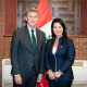 La presidenta electa, Keiko Fujimori, mantuvo una reunión con el presidente del Partido Popular Alberto Núñez Feijóo. OFICINA DE LA PRESIDENTA ELECTA