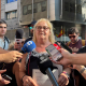 Una de las familiares de Montse, la trabajadora de la limpieza de Barcelona que falleció en junio de 2025 tras su turno de trabajo EUROPA PRESS