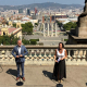 El alcalde de Barcelona, Jaume Collboni, y la consellera de Economía y Finanzas de la Generalitat, Alícia Romero EUROPA PRESS