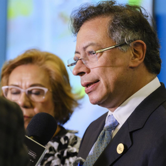 Gustavo Petro, presidente de Colombia. PRESIDENCIA DE COLOMBIA/OVIDIO GONZALEZ