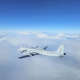 Avión de reconocimiento ruso Il-20 sobre el mar Báltico interceptado por Polonia a 31 de julio de 2026. MINISTERIO DE DEFENSA DE POLONIA / X